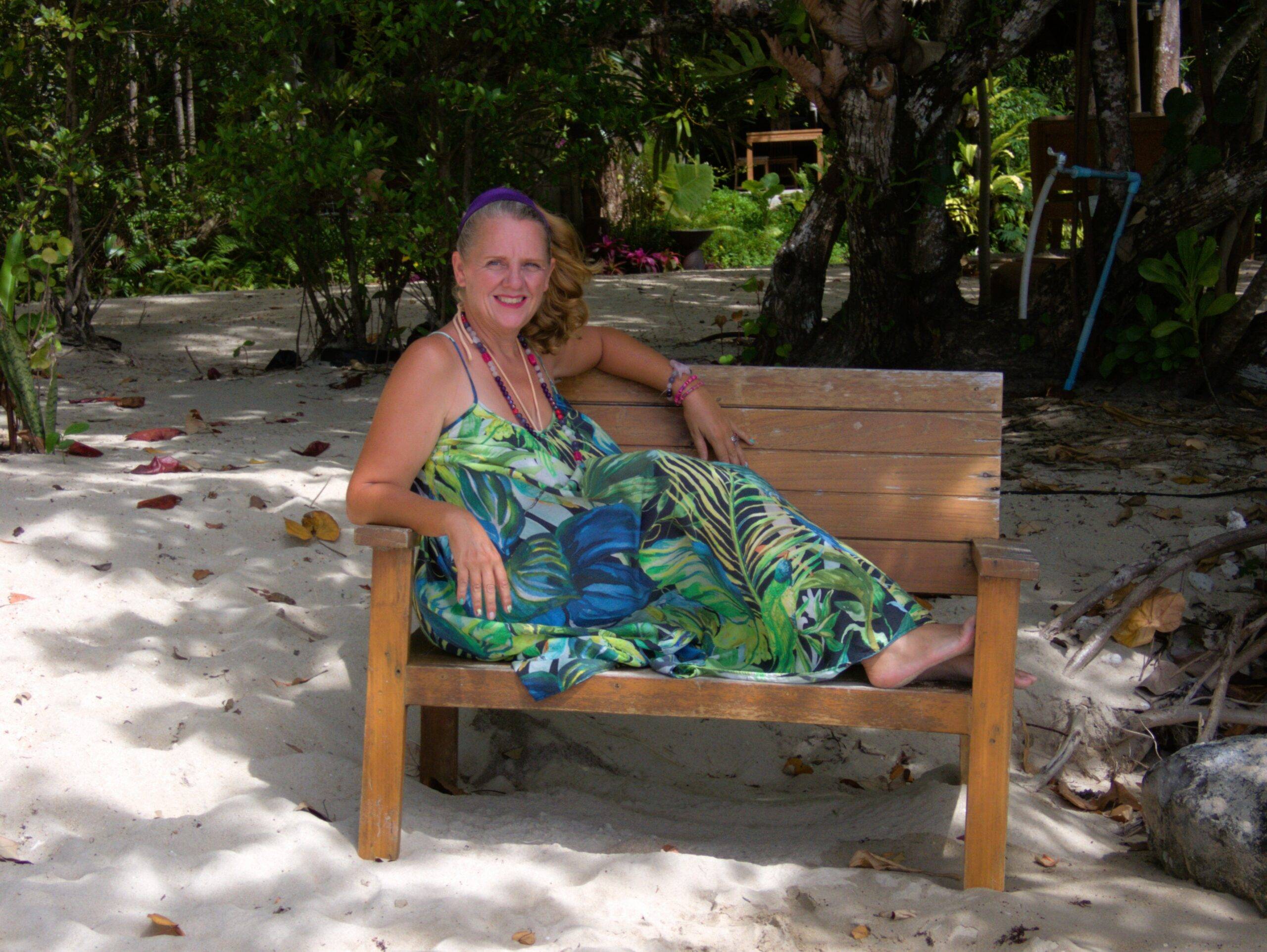 Wendy Kier Sitting on the Beach