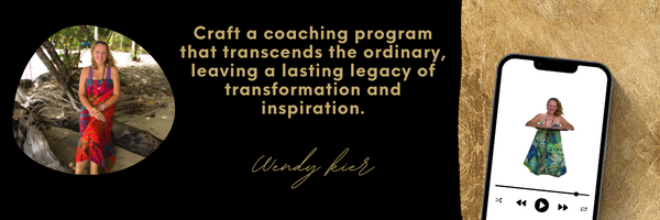 Wendy Kier Embrace the journey of finding clarity, aligning goals, and reigniting motivation to propel your coaching business towards succession and inspiration.