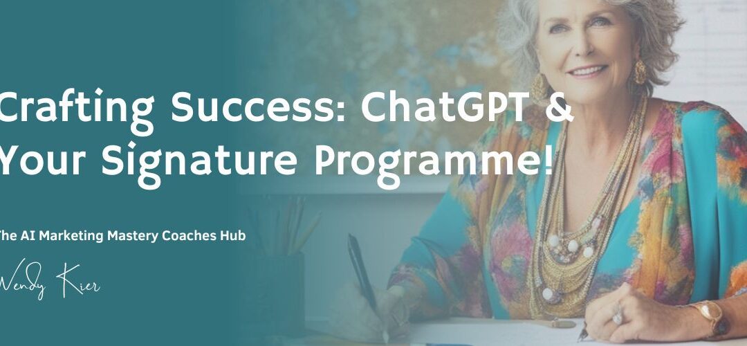 ChatGPT -The Challenges of Creating a Signature Programme