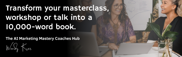 Life Business Coaching Transform your masterclass, workshop or talk into a 10,000-word book