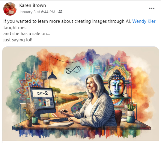 Karen Brown Testimonial