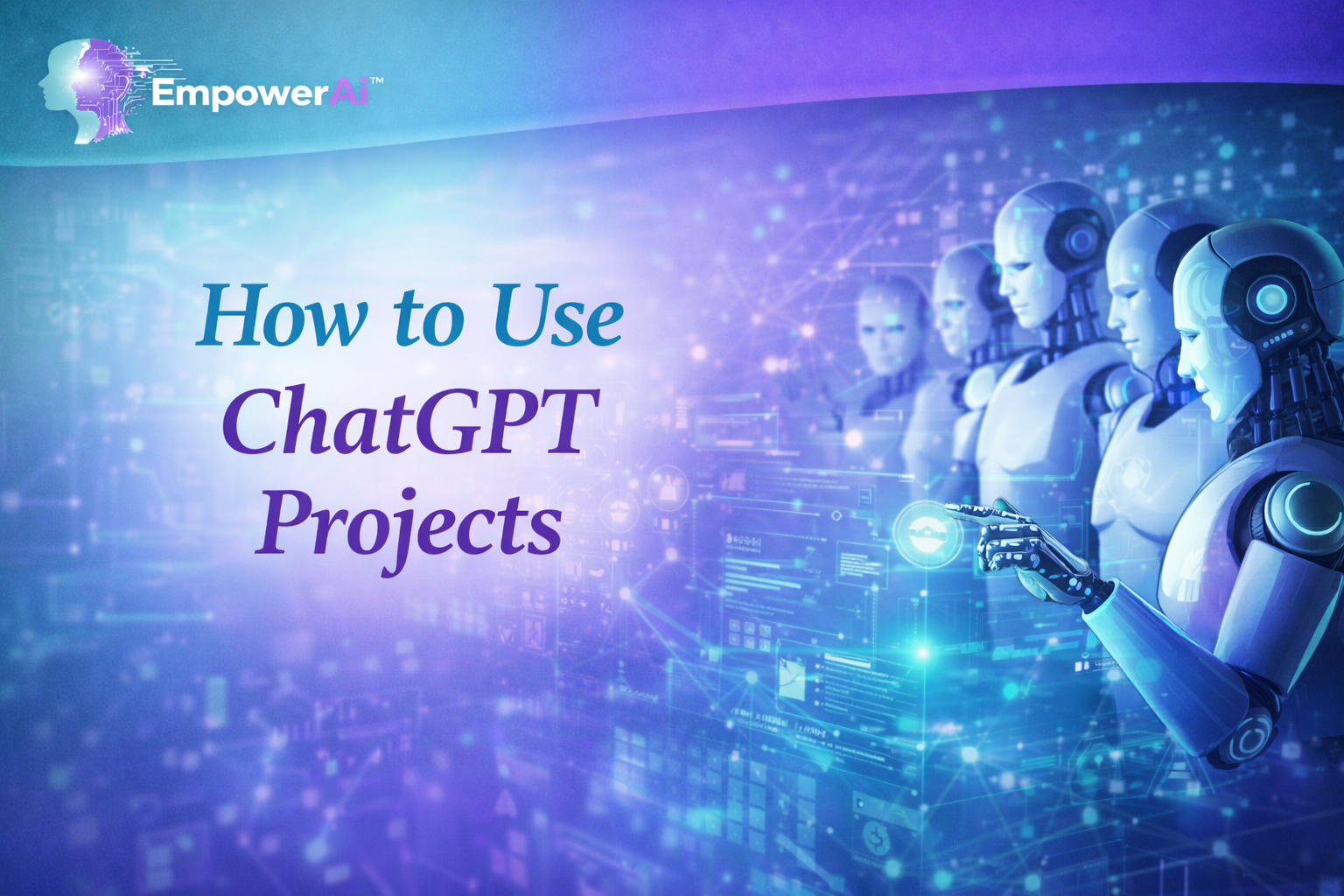 AI agents working within ChatGPT Projects structured by EmpowerAi methodology