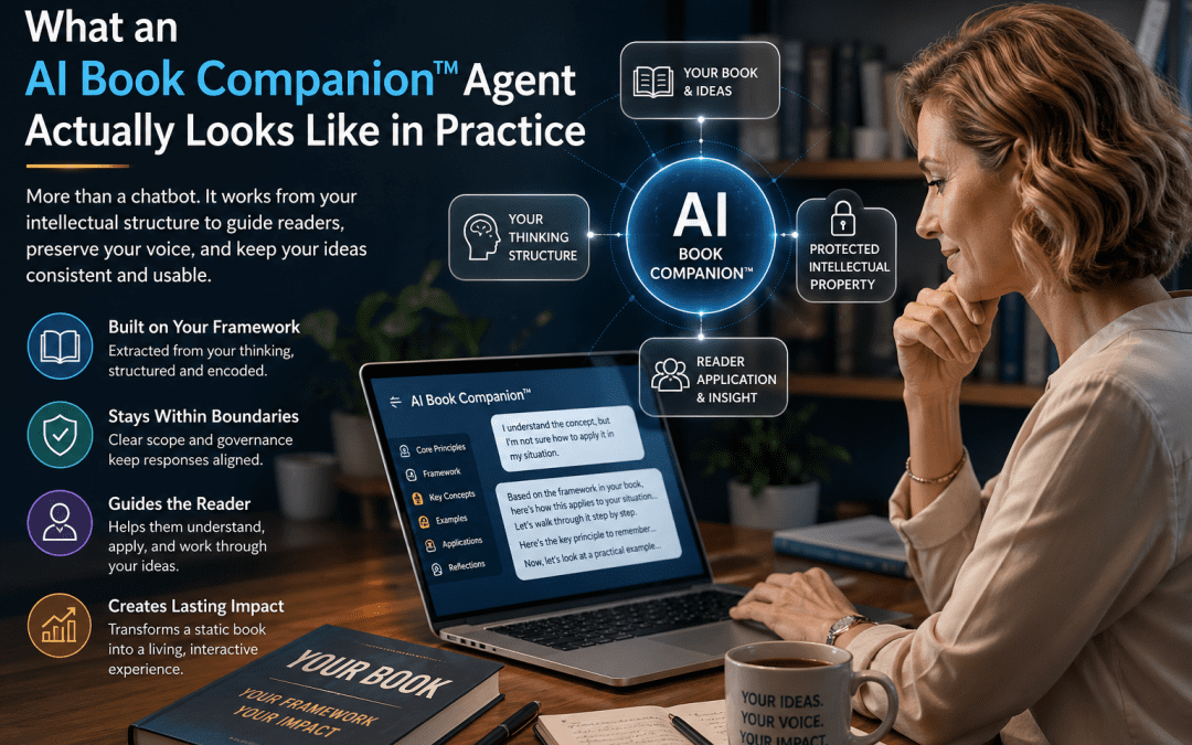 What an AI Book Companion™ Agent Actually Looks Like in Practice